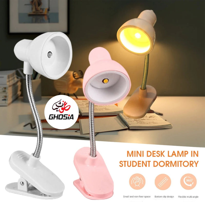 Mini LED Clamp Reading Lamp